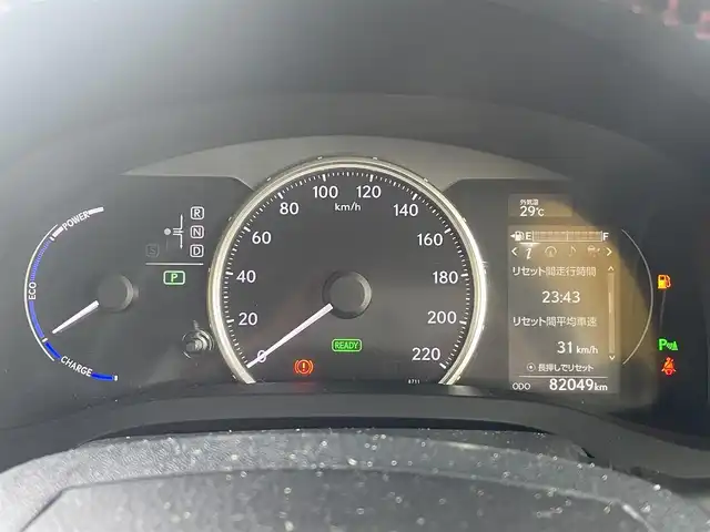 レクサス ＣＴ 200h Fスポーツ Xライン 和歌山県 2015(平27)年 8.2万km ブラック ハイブリッド車/サンルーフ/純正ＳＤナビ/（CD/DVD/BD/BT/フルセグ/FM/AM/MSV）/バックカメラ/レーダークルーズコントロール/LEDヘッドライト/ハーフレザーシート/シートヒーター/純正17インチアルミホイール/スマートキー/ETC