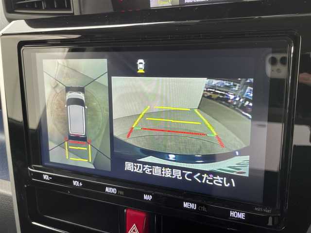 トヨタ ルーミー カスタムG－T 大阪府 2018(平30)年 1.7万km レーザーブルークリスタルシャイン 純正ナビ(フルセグ/DVD再生/Bluetooth) 360カメラ ETC 両側パワースライドドア 衝突軽減 クルコン レーンアシスト アイドリングストップ スマートキー 前後ドラレコ