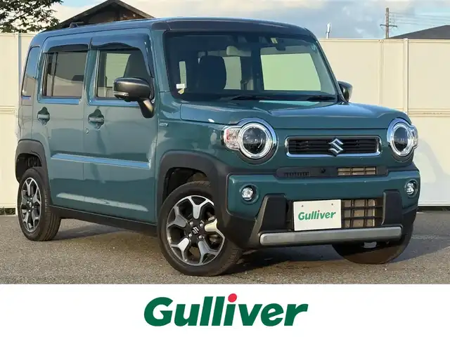スズキ ハスラー HYBRID X 岩手県 2022(令4)年 3.2万km デニムブルー ガンメタリック 2トーン 純正９型ナビ　全周囲Ｃ　フルセグ　シートヒーター　ＤＶＤ再生　ＢＴ　ビルドインＥＴＣ　ダウンヒルアシスト　ミラーヒーター　純正１５ＡＷ　オートＬＥＤライト　フォグランプ　コーナーセンサー　スペアキー