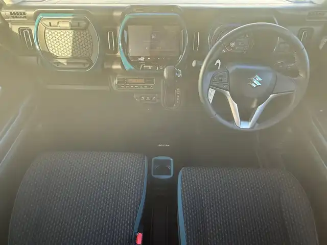 スズキ ハスラー HYBRID X 岩手県 2022(令4)年 3.2万km デニムブルー ガンメタリック 2トーン 純正９型ナビ　全周囲Ｃ　フルセグ　シートヒーター　ＤＶＤ再生　ＢＴ　ビルドインＥＴＣ　ダウンヒルアシスト　ミラーヒーター　純正１５ＡＷ　オートＬＥＤライト　フォグランプ　コーナーセンサー　スペアキー