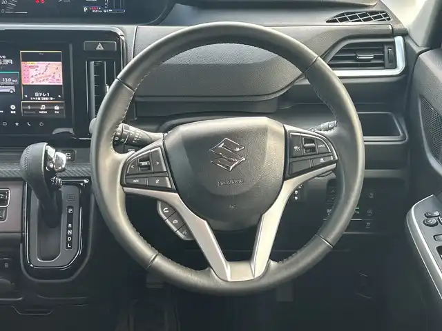 スズキ ソリオ バンディット HV MV 千葉県 2023(令5)年 0.9万km ピュアホワイトP 純正メモリナビ/（CD/DVD/BT/TV)/バックカメラ/衝突被害軽減システム/車線逸脱警報/レーダークルーズコントロール/パワースライドドア/ヘッドアップディスプレイ/シートヒーター/ETC/ドライブレコーダー/アイドリングストップ/LEDヘッドライト/フォグランプ/オートライト/ウィンカーミラー/電動格納ミラー/純正15インチAW/シートヒーター/プッシュスタート/ドアバイザー/取扱説明書/保証書