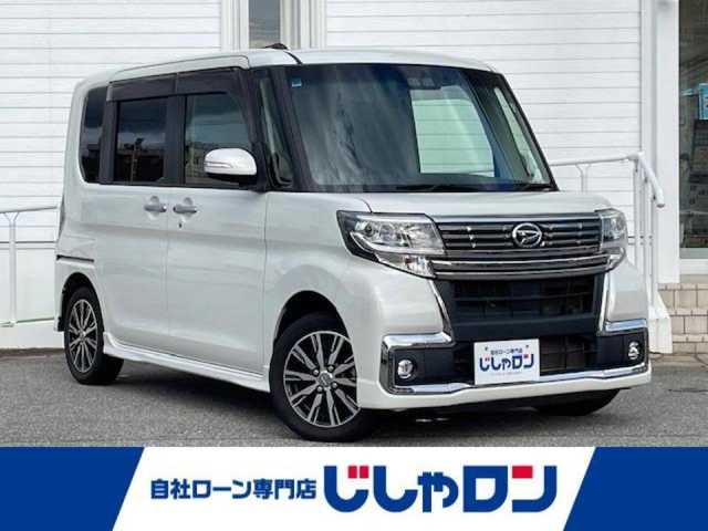 ダイハツ タント カスタム X トップED SA Ⅲ 富山県 2017(平29)年 9.2万km パールホワイトⅢ (株)IDOMが運営する【じしゃロン富山店】の自社ローン専用車両になります。こちらは現金またはオートローンご利用時の価格です。自社ローンご希望の方は別途その旨お申し付け下さい/純正SDナビ/FM/AM/CD/DVD/フルセグ/SD/HDMI/USB//Bluetooth接続/バックカメラ/バックセンサー/両側パワースライドドア/スマートアシストIII（衝突回避支援システム）/横滑り防止装置/D席シートヒーター/HIDヘッドライト/オートライト/ステアリングリモコン/プッシュスタート/スマートキー/スペアキー１本/取説/保証書