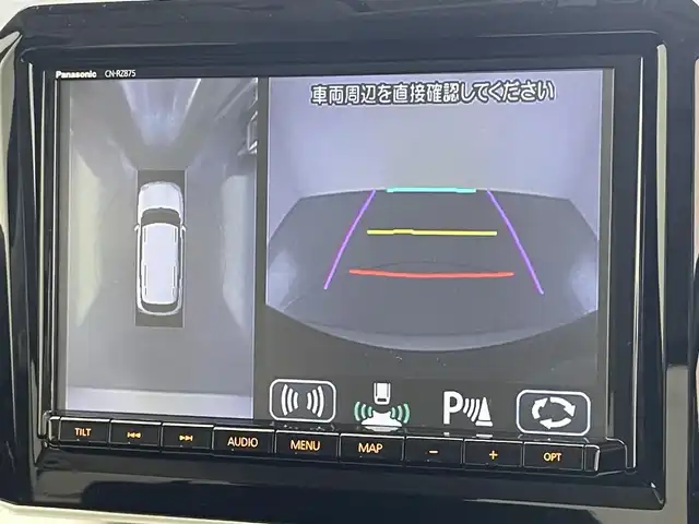スズキ クロスビー HYBRID MZ 愛知県 2022(令4)年 2.9万km 黒Ⅱ 純正ナビ　セーフティサポート　追従クルコン　全方位カメラ　禁煙　フルセグ　DVD　ETC　茶ハーフレザー　シートヒーター　衝突軽減　車線逸脱　パドルシフト　リアコーナーセンサー　LEDライト　フォグ　Bluetooth　USB　オートハイビーム　純正フロアマット　社外１５インチAW（JOKER）