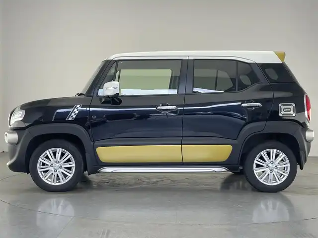 スズキ クロスビー HYBRID MZ 愛知県 2022(令4)年 2.9万km 黒Ⅱ 純正ナビ　セーフティサポート　追従クルコン　全方位カメラ　禁煙　フルセグ　DVD　ETC　茶ハーフレザー　シートヒーター　衝突軽減　車線逸脱　パドルシフト　リアコーナーセンサー　LEDライト　フォグ　Bluetooth　USB　オートハイビーム　純正フロアマット　社外１５インチAW（JOKER）