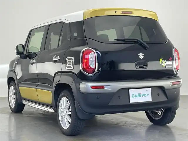 スズキ クロスビー HYBRID MZ 愛知県 2022(令4)年 2.9万km 黒Ⅱ 純正ナビ　セーフティサポート　追従クルコン　全方位カメラ　禁煙　フルセグ　DVD　ETC　茶ハーフレザー　シートヒーター　衝突軽減　車線逸脱　パドルシフト　リアコーナーセンサー　LEDライト　フォグ　Bluetooth　USB　オートハイビーム　純正フロアマット　社外１５インチAW（JOKER）