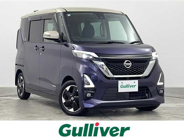日産 ルークス HWS X プロパイロットED 愛知県 2021(令3)年 3.8万km アメジストパープル /禁煙車//純正ナビ(MM320D-L)//フルセグTV//前後ドライブレコーダー//ETC//バックカメラ//インテリジェントアラウンドビューモニター//プロパイロット//インテリジェントエマージェンシーブレーキ//踏み間違い防止アシスト//インテリジェントLI+LDW//インテリジェントFCW//インテリジェントDA//ふらつき警報//フロント&バックソナー//ハイウェイスター専用外装//両側ハンズフリーオートスライドドア//アダプティブLEDヘッドライト//インテリジェントオートライト//LEDフォグランプ//純正15インチアルミホイール//純正フロアマット//純正ドアバイザー//電子パーキングブレーキ//ブレーキホールド//ステアリングスイッチ//プッシュスタート//電動格納ミラーウィンカー//新車保証書・取扱説明書