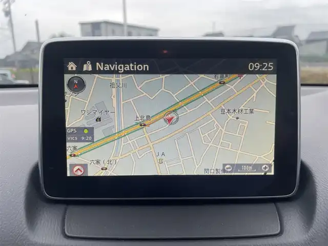 マツダ デミオ 13S 富山県 2015(平27)年 4.9万km メテオグレーマイカ ＬＥＤコンフォートパッケージ/メーカーナビ/フルセグＴＶ/Ｂｌｕｅｔｏｏｔｈ/ＤＶＤ再生/ビルトインＥＴＣ/アイドリングストップ/ＬＥＤオートライト/衝突軽減ブレーキ