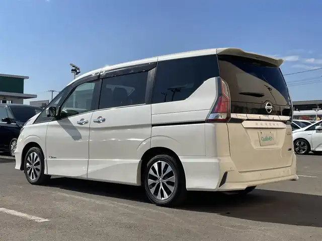 日産 セレナ ハイウェイスター Vセレクション 東京都 2018(平30)年 7.6万km ブリリアントホワイトパール 社外ナビ/インテリジェント パーキングアシスト/全周囲カメラ/フルセグTV/Bluetooth/FM/AM/USB/HDMI/デジタルインナーミラー/両側電動スライドドア/前後コーナーセンサー/衝突軽減ブレーキ/横滑り防止装置/純正フロアマット/ETC2.0/レーダークルーズコントロール/スマートキー