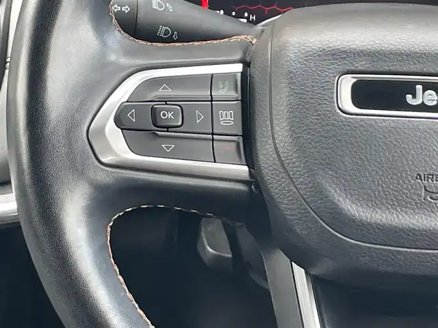 クライスラー・ジープ ジープ コンパス リミテッド 福岡県 2021(令3)年 4.8万km グレーＭ アダプティブクルーズコントロール/ブラインドスポットモニター/レーンキープアシスト/黒革シート/前席シートヒーター/ＡＬＰＩＮＥスピーカー/純正ナビ/Ａｐｐｌｅｃａｒｐｌａｙ　/全方位カメラ/フルセグTV/Bluetooth/LEDヘッドライト/オートハイビーム/パワーバックドア/前後ドライブレコーダー/純正18インチアルミホイール/ETC2.0/スペアキー×1