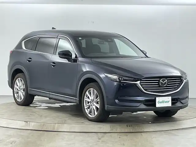 マツダ ＣＸ－８ XD プロアクティブ 愛知県 2018(平30)年 4.9万km ディープクリスタルブルーマイカ 禁煙車/純正8インチナビ/（CD/DVD/Bluetooth/USB/フルセグTV　）/全方位カメラ/i-ACTIVESENSE/・衝突軽減ブレーキ/・レーンキープアシスト/・レーダークルーズコントロール/・ブラインドスポットモニター/・オートマチックハイビーム/コーナーセンサー/ヘッドアップディスプレイ/ETC2.0/前後ドライブレコーダー/シートヒーター/ステアリングヒーター/メモリシート/パワーシート/スマートキー/スペアキー有/プッシュスタート/純正19インチアルミホイール/ブレーキホールド/リアセンターエアコン/ドアバイザー/純正フロアマット