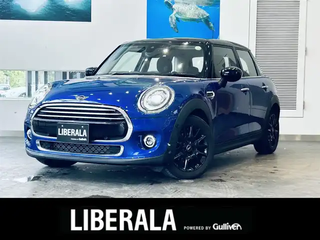 ＭＩＮＩ ミニ クーパー D 大阪府 2020(令2)年 3.6万km 青 ストリートスタイル/ペッパーP/インテリジェントセーフティ/黒革/シートヒーター/純正ナビ/バックカメラ/純正16インチAW/LEDヘッドライト/クリアランスソナー/コンフォートアクセス