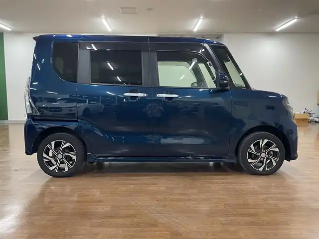 ダイハツ タント カスタム X セレクション 道央・札幌 2020(令2)年 3.5万km レーザーブルークリスタルシャイン ワンオーナー/4WD/社外SDナビ/フルセグTV/CD/DVD/Bluetooth/衝突軽減ブレーキ/横滑り防止/アイドリングストップ/シートヒーター（D/N）/両側パワスラ/オートマチックハイビーム/オートライト/LEDヘッドライト/フォグランプ/ハーフレザーシート/ETC/スマートキー×2/社外エンジンスターター/スタッドレスセット積込み/　155/65/14　2022年製　5mm/保証書/取扱説明書