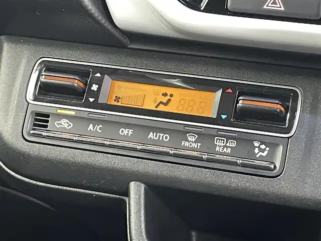 スズキ ハスラー HYBRID X ターボ 福島県 2020(令2)年 3.4万km アクティブイエロー/ホワイト2トーンルーフ 純正ナビゲーション/【CD/DVD/Bluetooth/フルセグTV】/・全方位/・ETC/衝突軽減ブレーキ/レーンキープアシスト/アダプティブクルーズコントロール/クリアランスソナー/運転席＋助手席シートヒーター/革巻きステアリング/・ステアリングスイッチ/・パドルシフト/ターボ/LEDヘッドライト/・オートライト/・フロントフォグライト/・ヘッドライトレベライザー/電動格納ミラー/ABS/横滑り防止装置/盗難防止装置/プッシュスタート/・スマートキー/・スペアキー