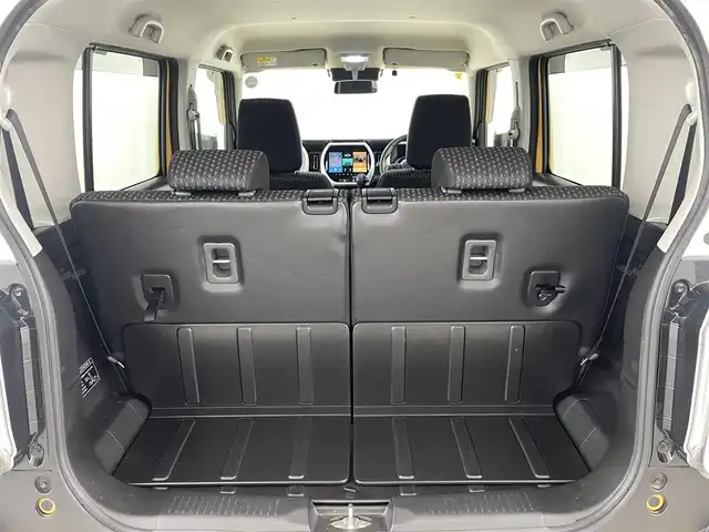 スズキ ハスラー HYBRID X ターボ 福島県 2020(令2)年 3.4万km アクティブイエロー/ホワイト2トーンルーフ 純正ナビゲーション/【CD/DVD/Bluetooth/フルセグTV】/・全方位/・ETC/衝突軽減ブレーキ/レーンキープアシスト/アダプティブクルーズコントロール/クリアランスソナー/運転席＋助手席シートヒーター/革巻きステアリング/・ステアリングスイッチ/・パドルシフト/ターボ/LEDヘッドライト/・オートライト/・フロントフォグライト/・ヘッドライトレベライザー/電動格納ミラー/ABS/横滑り防止装置/盗難防止装置/プッシュスタート/・スマートキー/・スペアキー