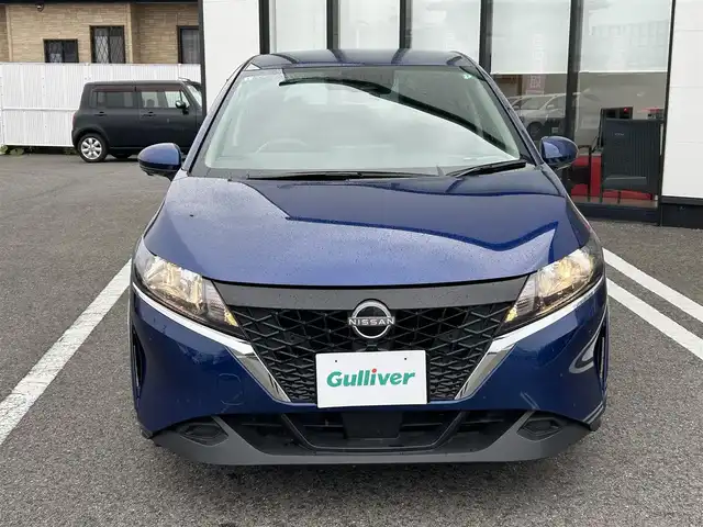 日産 ノート X 長崎県 2023(令5)年 6.3万km オーロラフレアブルーパール プロパイロット/純正メモリナビ/フルセグTV/USB入力端子/HDMI/ETC2.0/全方位カメラ/デジタルインナーミラー/Bluetooth接続/プッシュスタート/オートライト/オートマチックハイビーム/コーナーセンサー前後/スマートキー/スペアキー有/禁煙車