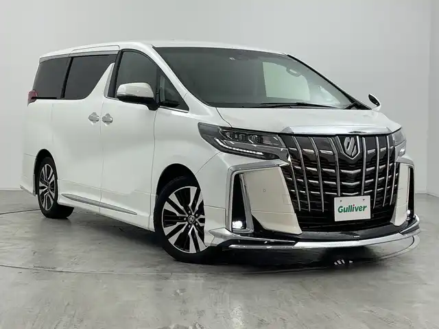 トヨタ アルファード S Cパッケージ 群馬県 2022(令4)年 2.1万km ホワイトパールクリスタルシャイン モデリスタエアロ　純正９型ナビ　純正１２型後席モニター　バックカメラ　前席シートヒーター　エアシート　両側電動スライド　電動リアゲート　衝突被害軽減ブレーキ　アダプティブクルーズコントロール　禁煙車