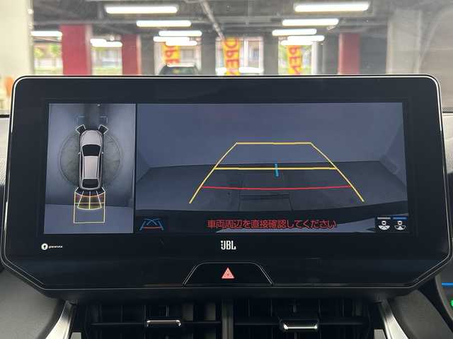 トヨタ ハリアー ハイブリッド Z レザーパッケージ 愛知県 2022(令4)年 3.2万km ブラック 禁煙車/純正12.3インチナビ/（AM/FM/Bluetooth/フルセグTV)/全方位カメラ/JBLプレミアムサウンド/AC100V電源/ヘッドアップディスプレイ/トヨタセーフティセンス/・衝突軽減ブレーキ/・レーンキープアシスト/・オートマチックハイビーム/・追従式クルーズコントロール/・クリアランスソナー/・誤発進抑制機能/ブラインドスポットモニター/ETC2.0/レザーシート/シートヒーター/シートベンチレーション/パワーシート/ステアリングヒーター/パワーバックドア/純正19インチアルミホイール/スマートキー/スペアキー有/純正フロアマット/横滑り防止装置