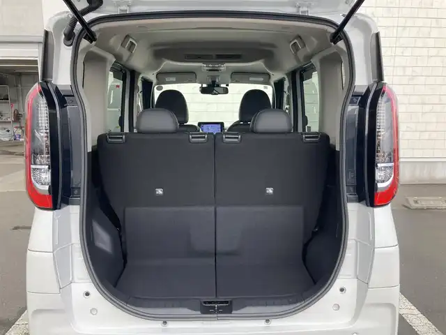 日産 ルークス HWS X アーバンクロム 静岡県 2021(令3)年 1.8万km ホワイトパール エマージェンシーブレーキ/純正9インチナビ(MM320D-L)/　AM FM CD DVD Bluetooth SD USB/ビルトインETC/前方ドライブレコーダー/LEDオートヘッドランプ/両側パワースライドドア/純正14インチアルミホイール/スマートキー＆プッシュスタート/アイドリングストップ/フルセグTV/アラウンドビューモニター