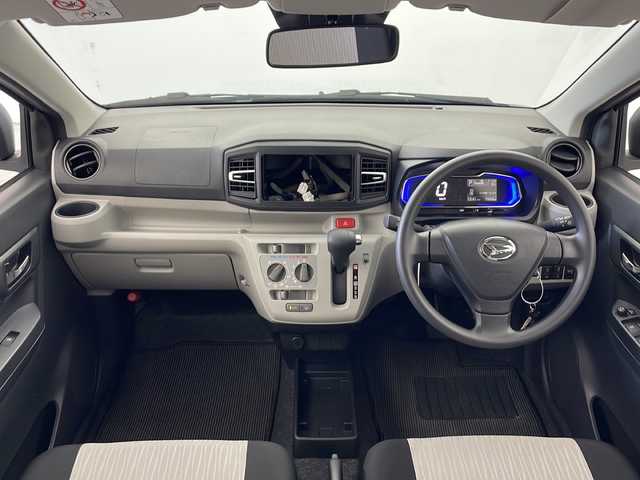 ダイハツ ミラ イース X リミテッド SAⅢ 秋田県 2023(令5)年 0.8万km スカイブルーメタリック 4WD/スマートアシスト3/アイドリングストップ/レーンキープアシスト/横滑り防止装置/純正フロアマット/純正ホイールキャップ/電動格納ミラー/コーナーセンサー/LEDヘッドライト/オートライト/オートハイビーム/リモコンキー/スペアキー