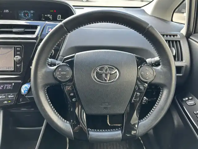 トヨタ プリウス α S チューンブラック Ⅱ 新潟県 2017(平29)年 6.3万km ホワイトパールクリスタルシャイン メモリナビ/フルセグテレビ/バックカメラ/ウィンカーミラー/クルーズコントロール/プッシュスタート/ETC2.0/LEDヘッドライト/前席シートヒーター/ドライブレコーダー