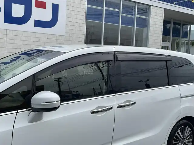 ホンダ オデッセイ G エアロ ホンダセンシング 佐賀県 2018(平30)年 12.5万km プラチナホワイトパール 株)IDOMが運営する【じしゃロン佐賀店】の自社ローン専用車両になります。/こちらは現金またはオートローンご利用時の価格です。自社ローンご希望の方は別途その旨お申付け下さい/純正ナビ/（CD/DVD/BT/TV/USB)/バックカメラ/ステアリングリモコン/両側パワースライドドア/ホンダセンシング/ETC2.0/アイドリングストップ/LEDヘッドライト/オートライト/純正フロアマット/純正ドアバイザー/スペアキー