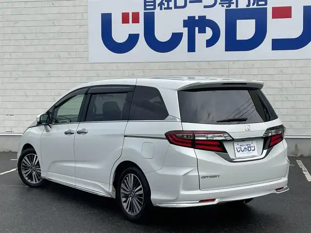 ホンダ オデッセイ G エアロ ホンダセンシング 佐賀県 2018(平30)年 12.5万km プラチナホワイトパール 株)IDOMが運営する【じしゃロン佐賀店】の自社ローン専用車両になります。/こちらは現金またはオートローンご利用時の価格です。自社ローンご希望の方は別途その旨お申付け下さい/純正ナビ/（CD/DVD/BT/TV/USB)/バックカメラ/ステアリングリモコン/両側パワースライドドア/ホンダセンシング/ETC2.0/アイドリングストップ/LEDヘッドライト/オートライト/純正フロアマット/純正ドアバイザー/スペアキー