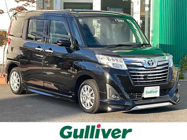 トヨタ ルーミー カスタムG S 青森県 2018(平30)年 8万km ブラックマイカメタリック 4WD/寒冷地仕様/純正9インチナビ・フルセグTV/CD・DVD・Bluetooth・SD/バックカメラ/両側パワースライドドア/スマートアシスト/衝突軽減ブレーキ/クルーズコントロール/純正エンジンスターター/純正ドライブレコーダー/ワイパーデアイサー/ビルトインETC/LEDヘッドライト/LEDフォグランプ/社外14インチアルミ/スマートキー/プッシュスタート