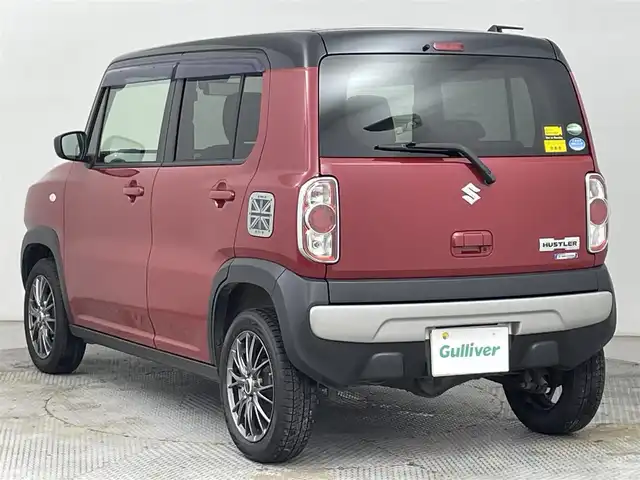 スズキ ハスラー G 道央・札幌 2018(平30)年 6万km フェニックスレッドパール/ブルーイッシュブラックパール ・４WD/・衝突被害軽減ブレーキ/・社外メモリナビ/・ワンセグTV/・CD/AM/FM/・前後ドライブレコーダー/・シートヒーター/・ダウンヒルアシスト/・スマートキー/・プッシュスタート/・横滑り防止装置/・積込社外AW付夏タイヤ165/60R15/・原着社外AW付冬タイヤ165/60R15/・電格ミラー