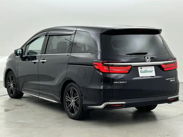 ホンダ オデッセイ ハイブリッド e:HEVアブソルート EX 福岡県 2022(令4)年 1.3万km プレミアムヴィーナスブラックP 純正１０型ナビ　/全方位カメラ　/ビルトインＥＴＣ２．０　/前後ドラレコ　/ＡＣＣ　/コーナーセンサー　/衝突軽減　/レーンキープ　/ＢＳＭ　/パーキングアシスト　/両側電動スライドドア　/シートヒーター　/パワーバックドア