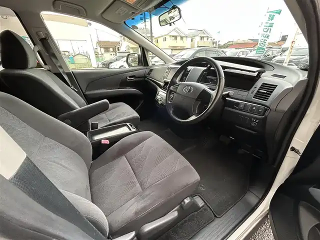 トヨタ エスティマ アエラス 兵庫県 2013(平25)年 8.4万km ホワイトパールクリスタルシャイン 純正8インチナビ/（CD/DVD/BT/フルセグTV）/純正フリップダウンモニター/バックカメラ/両側パワースライドドア/ビルトインETC/HIDヘッドライト/AUTOライト/スマートキー/スペアキー/保証書