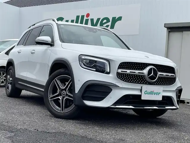 メルセデス・ベンツ Ｍ・ベンツ ＧＬＢ２００ｄ 4マチック AMGライン 栃木県 2021(令3)年 4.3万km デジタルホワイト 純正ナビ/フルセグテレビ/全周囲カメラ/Bluetooth接続/ハーフレザーシート /ドライブレコーダー 前後/クルーズコントロール/パワーバックドア/純正19インチAW/保証書/取説書/ワンオーナー