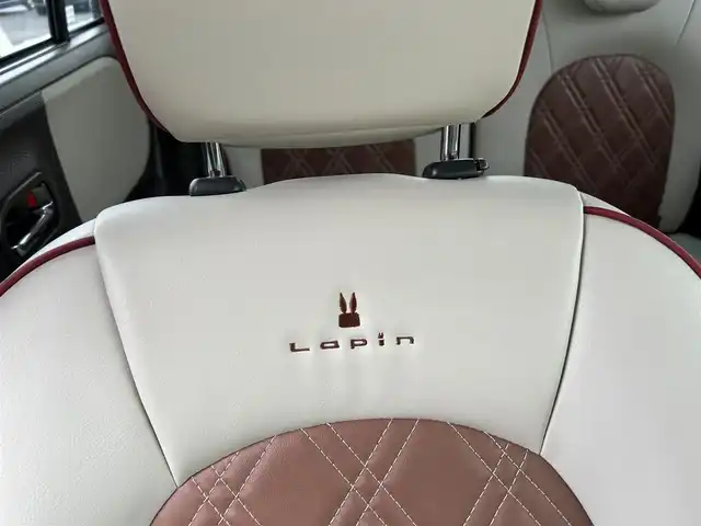 スズキ ラパン ショコラ X 栃木県 2014(平26)年 6.8万km シャンパンピンクPM 純正スマートフォン連携ナビ/バックカメラ/純正14インチAW/純正フロアマット/アイドリングストップ/HIDヘッドライト/オートライト/ベンチシート/スマートキー/プッシュEgスタート