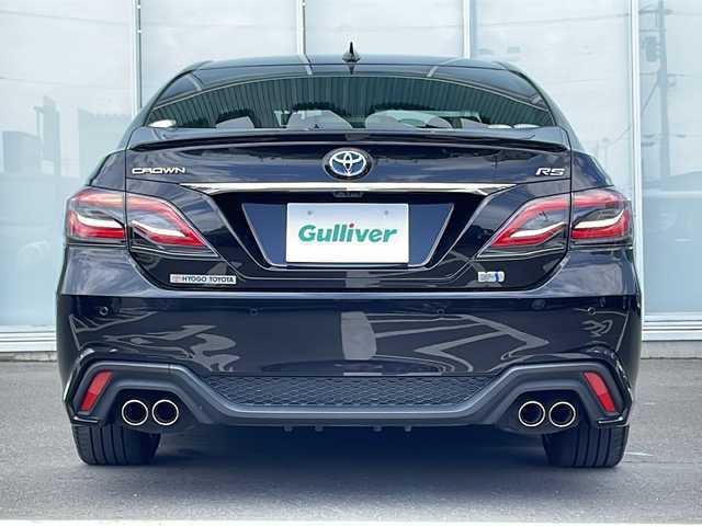 トヨタ クラウン ハイブリッド RS アドバンス 神奈川県 2020(令2)年 3.2万km プレシャスブラックパール モデリスタエアロ/純正ナビ/Bluetooth/フルセグTV/バックカメラ/全方位カメラ/デジタルインナーミラー/ステアリングスイッチ/ステアリングヒーター/オートクルーズコントロール/衝突軽減装置/レーンキープアシスト/ブラインドスポットモニター/パドルシフト/ハーフレザーシート/パワーシート(D席＋N席)/シートヒーター/コーナーセンサー/ETC2.0/純正アルミホイール