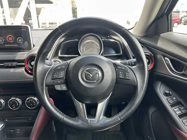 マツダ ＣＸ－３ XD ツーリング 静岡県 2016(平28)年 9.6万km セラミックM 純正ナビ/・フルセグ/CD/DVD/Bluetooth/バックカメラ/前後ドライブレコーダー/クルーズコントロール/スマートキー/・プッシュスタート/ビルトインETC/オートライト/ハーフレザーシート/純正フロアマット/純正アルミホイール