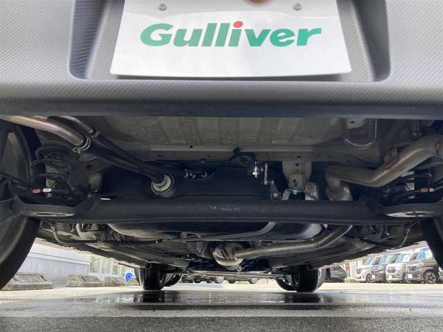 スズキ ワゴンＲ スティングレー HYBRID T 静岡県 2017(平29)年 3.2万km ブルーイッシュブラックパール3 デュアルセンサーブレーキサポート/純正8インチナビ(CN-RZ83)/　AM FM CD DVD Bluetooth SD/LEDオートヘッドランプ/シートヒーター(運転席)/クルーズコントロール/純正15インチアルミホイール/ヘッドアップディスプレイ/パドルシフト/スマートキー2本/アイドリングストップ/ワンオーナー/ビルトインETC/アラウンドビューモニター