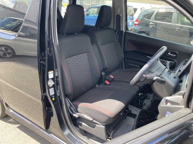 スズキ ワゴンＲ スティングレー HYBRID T 静岡県 2017(平29)年 3.2万km ブルーイッシュブラックパール3 デュアルセンサーブレーキサポート/純正8インチナビ(CN-RZ83)/　AM FM CD DVD Bluetooth SD/LEDオートヘッドランプ/シートヒーター(運転席)/クルーズコントロール/純正15インチアルミホイール/ヘッドアップディスプレイ/パドルシフト/スマートキー2本/アイドリングストップ/ワンオーナー/ビルトインETC/アラウンドビューモニター