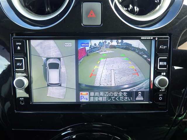 日産 ノート e－パワー X 千葉県 2017(平29)年 5万km スーパーブラック エマージェンシーブレーキ/純正SDナビ/地デジTV/【DVD/CD再生機能　Bluetooth接続】/アラウンドビューモニター/ドライブレコーダー/ETC/LEDヘッドライト/ウインカーミラー/コーナーセンサー/インテリジェントキー