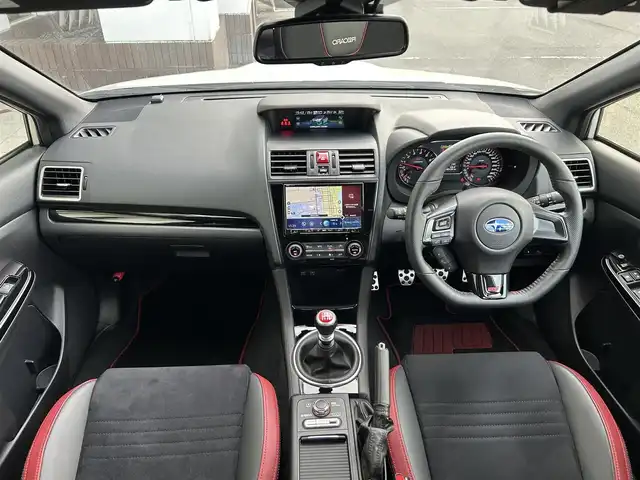 スバル ＷＲＸ ＳＴＩ STI タイプS 静岡県 2019(令1)年 2.9万km クリスタルホワイトP アプライドモデル最終Ｆ型/アドバンスドセイフティＰＫＧ/大型リヤスポイラー/ＲＥＣＡＲＯシート/シートヒーター/純正８型ナビ/フルセグTV/DVD再生/ＦＳＢカメラ/ETC/ＳＲＶＤ/ハイビームアシスト/ＬＥＤライナー/LEDヘッドライト/オートライト/前席パワーシート/純正フロアマット/純正１９ＡＷ