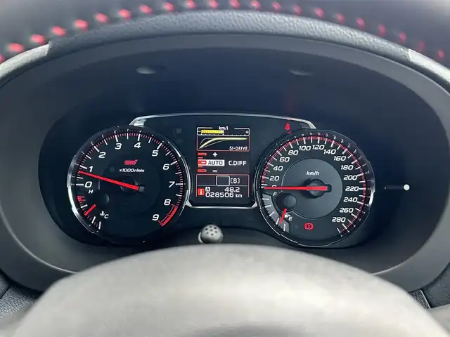 スバル ＷＲＸ ＳＴＩ STI タイプS 静岡県 2019(令1)年 2.9万km クリスタルホワイトP アプライドモデル最終Ｆ型/アドバンスドセイフティＰＫＧ/大型リヤスポイラー/ＲＥＣＡＲＯシート/シートヒーター/純正８型ナビ/フルセグTV/DVD再生/ＦＳＢカメラ/ETC/ＳＲＶＤ/ハイビームアシスト/ＬＥＤライナー/LEDヘッドライト/オートライト/前席パワーシート/純正フロアマット/純正１９ＡＷ