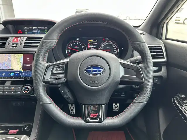 スバル ＷＲＸ ＳＴＩ STI タイプS 静岡県 2019(令1)年 2.9万km クリスタルホワイトP アプライドモデル最終Ｆ型/アドバンスドセイフティＰＫＧ/大型リヤスポイラー/ＲＥＣＡＲＯシート/シートヒーター/純正８型ナビ/フルセグTV/DVD再生/ＦＳＢカメラ/ETC/ＳＲＶＤ/ハイビームアシスト/ＬＥＤライナー/LEDヘッドライト/オートライト/前席パワーシート/純正フロアマット/純正１９ＡＷ