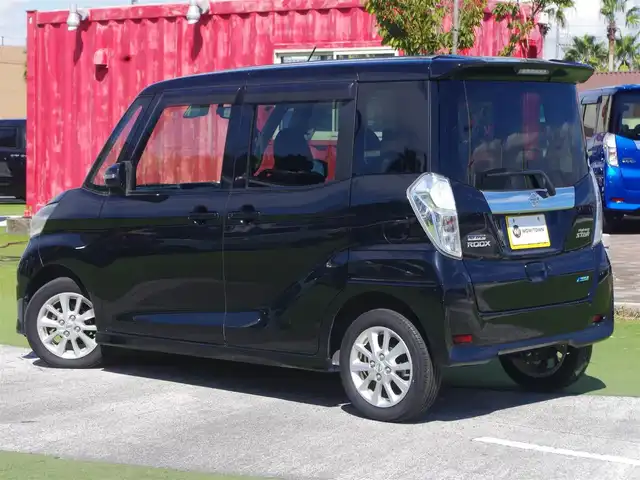日産 デイズ ルークス HWS X Vセレ +SeftyⅡ 千葉県 2015(平27)年 4.6万km ブラック エマージェンシーブレーキ/左パワースライドドア/右イージークローザードア/社外SDナビ/ワンセグTV/【CD再生機能】/アラウンドビューモニター/革巻きステアリング/HIDヘッドライト/フォグライト/ウインカーミラー/純正14インチアルミホイル/インテリジェントキー