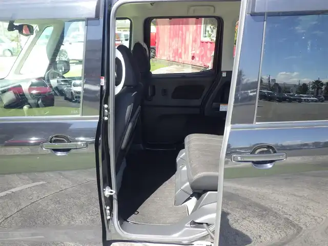 日産 デイズ ルークス HWS X Vセレ +SeftyⅡ 千葉県 2015(平27)年 4.6万km ブラック エマージェンシーブレーキ/左パワースライドドア/右イージークローザードア/社外SDナビ/ワンセグTV/【CD再生機能】/アラウンドビューモニター/革巻きステアリング/HIDヘッドライト/フォグライト/ウインカーミラー/純正14インチアルミホイル/インテリジェントキー