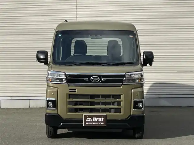 ダイハツ アトレー バン RS 岩手県 2025(令7)年 0.1千km オフビートカーキM 両側パワースライドドア/LEDヘッドライト/レーダークルーズコントロール/コーナーセンサー/衝突軽減ブレーキ/フォグライト/電動格納ミラー/純正フロアマット/アイドリングストップ