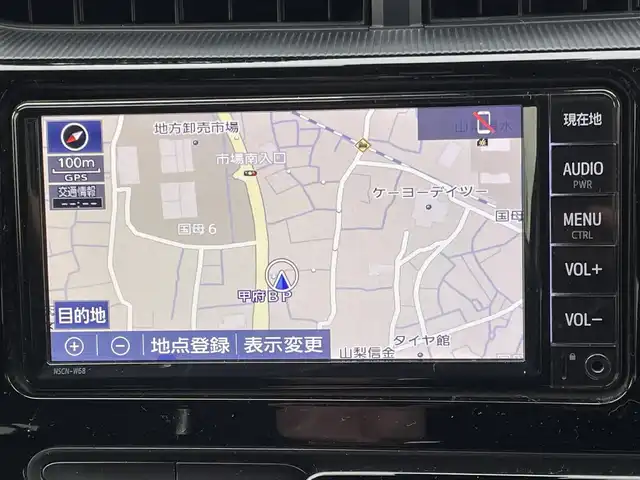 トヨタ アクア 山梨県 2018(平30)年 9.2万km ホワイトパールクリスタルシャイン (株)IDOMが運営する【じしゃロン甲府店】の自社ローン専用車両になります。/こちらは現金またはオートローンご利用時の価格です。自社ローンご希望の方は別途その旨お申付け下さい/純正SDナビ/・型式　NSCN-W68/TV・CD・BT接続/バックカメラ/ETC/レーンキープアシスト/スマートキーｘ２