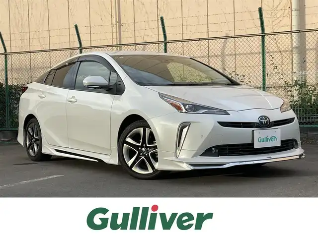 トヨタ プリウス A ツーリングセレクション 東京都 2022(令4)年 3.1万km プラチナホワイトパールマイカ モデリスタエアロ/パノラミックビューモニター/純正ナビ/TV/CD/DVD再生/Bluetooth接続/トヨタセーフティセンス/シートヒーター/パワーシート/追従クルーズ/アドバンストパーク/ビルトインETC/BSM