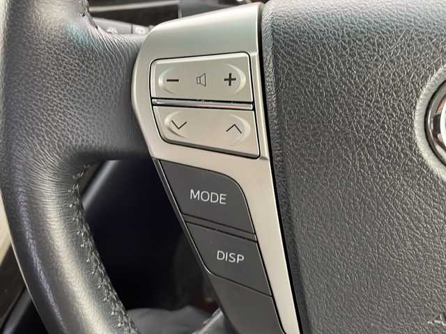 トヨタ ヴェルファイア 2．4Z ゴールデンアイズⅡ 茨城県 2014(平26)年 7万km ブラック 純正HDDナビ　フルセグ再生可　後席モニター　バックカメラ　電動リアゲート　両側電動スライドドア　クルーズコントロール　パーキングアシスト　ハーフレザーシート　純正18インチAW　純正フロアマット　ビルトインETC