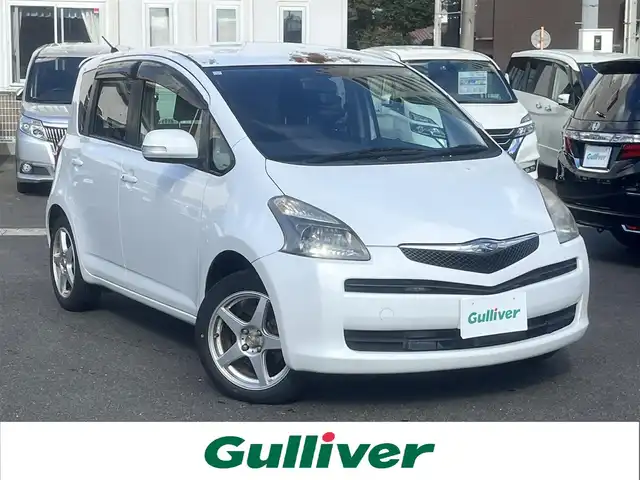 トヨタ ラクティス G Lパッケージ HIDセレ 島根県 2007(平19)年 11.3万km ホワイトパールクリスタルシャイン 純正ＤＶＤナビ　/ＤＶＤ再生　/ビルトインＥＴＣ　/クルーズコントロール　/パドルシフト/プッシュスタート　/スマートキー　/純正キセノンライト　　/純正フロアマット　/社外アルミホイール　/取扱説明書　/スペアキー１本