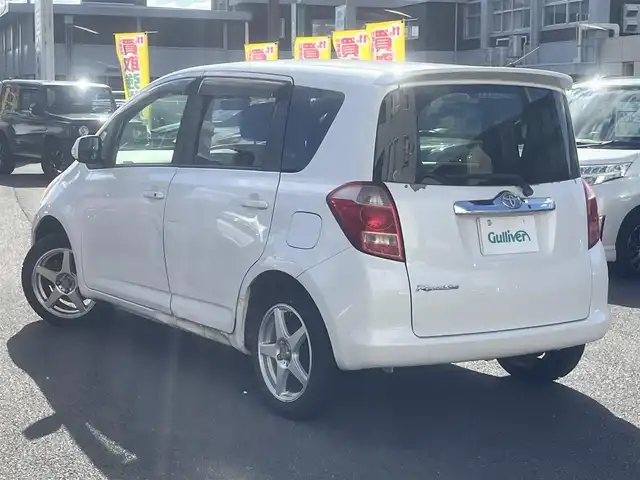 トヨタ ラクティス G Lパッケージ HIDセレ 島根県 2007(平19)年 11.3万km ホワイトパールクリスタルシャイン 純正ＤＶＤナビ　/ＤＶＤ再生　/ビルトインＥＴＣ　/クルーズコントロール　/パドルシフト/プッシュスタート　/スマートキー　/純正キセノンライト　　/純正フロアマット　/社外アルミホイール　/取扱説明書　/スペアキー１本