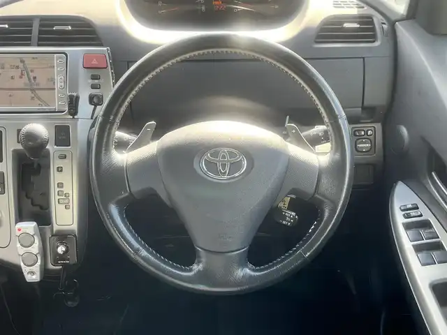 トヨタ ラクティス G Lパッケージ HIDセレ 島根県 2007(平19)年 11.3万km ホワイトパールクリスタルシャイン 純正ＤＶＤナビ　/ＤＶＤ再生　/ビルトインＥＴＣ　/クルーズコントロール　/パドルシフト/プッシュスタート　/スマートキー　/純正キセノンライト　　/純正フロアマット　/社外アルミホイール　/取扱説明書　/スペアキー１本