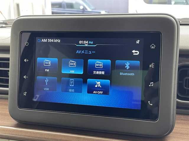 スズキ ラパン ＬＣ X 滋賀県 2024(令6)年 0.6万km フォーンベージュメタリック/アーバンブラウン 2トーン 純正7インチディスプレイオーディオ/【AppleCarPlay/AndroidAuto】/ハーフレザーシート/リアソナー/バックカメラ/LEDヘッドライト/D/Nシートヒーター/衝突軽減ブレーキ/レーンキープアシスト/スペアキー/スマートキー